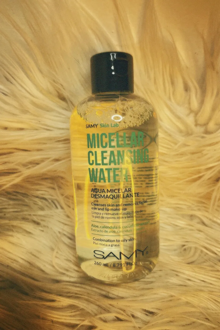 Agua Micelar Desmaquillante — Samy
