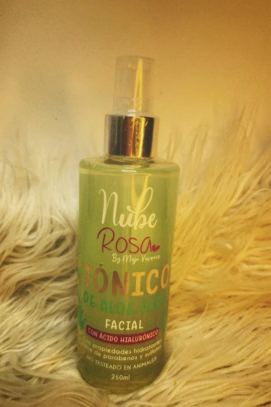 TONICO DE ALOE VERA — NUBE ROSA